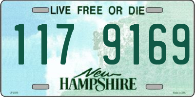NH license plate 1179169