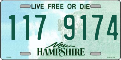 NH license plate 1179174