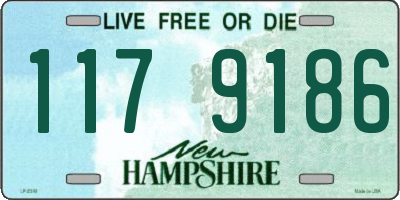 NH license plate 1179186