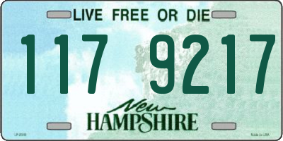 NH license plate 1179217