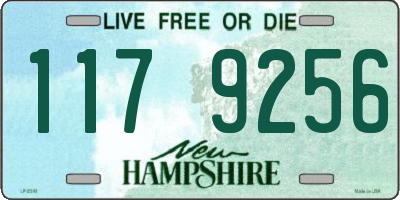 NH license plate 1179256