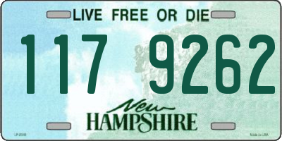 NH license plate 1179262