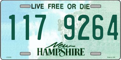 NH license plate 1179264