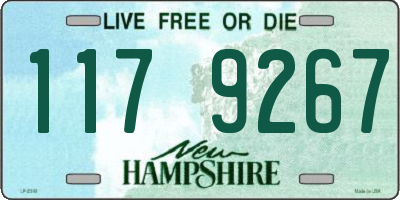 NH license plate 1179267