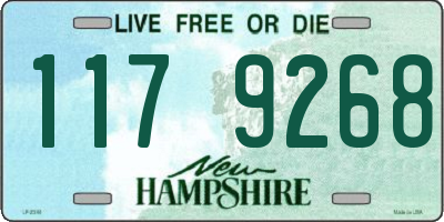 NH license plate 1179268