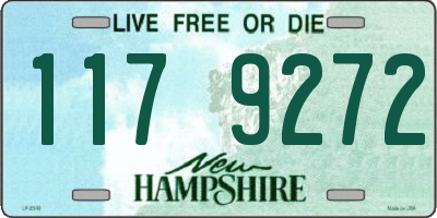 NH license plate 1179272