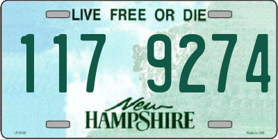 NH license plate 1179274