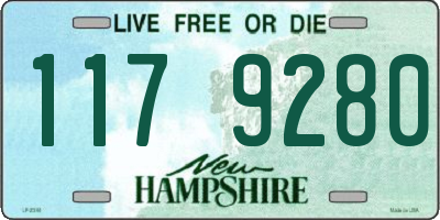 NH license plate 1179280