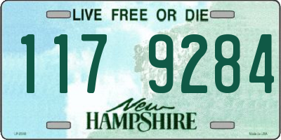 NH license plate 1179284