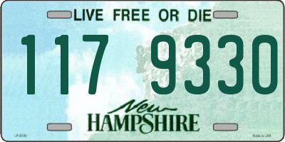 NH license plate 1179330