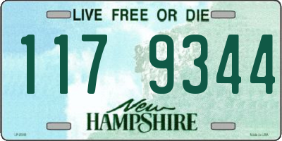 NH license plate 1179344