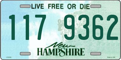 NH license plate 1179362