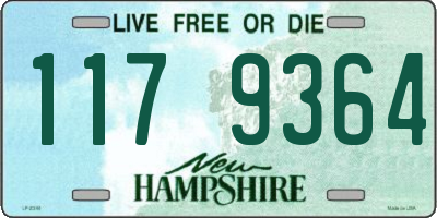 NH license plate 1179364