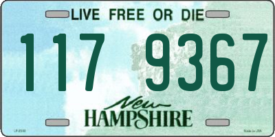NH license plate 1179367