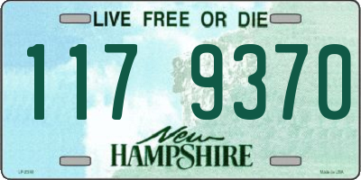 NH license plate 1179370