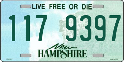 NH license plate 1179397