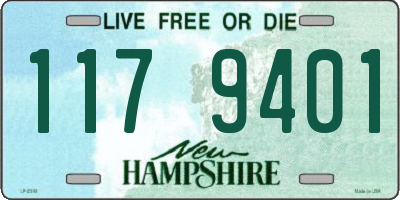 NH license plate 1179401