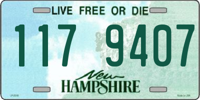 NH license plate 1179407
