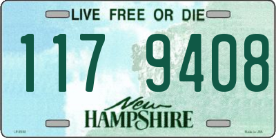 NH license plate 1179408