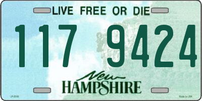 NH license plate 1179424
