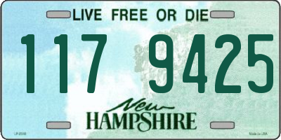 NH license plate 1179425