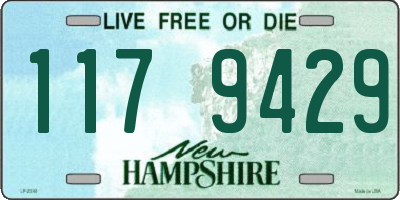 NH license plate 1179429