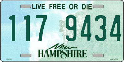 NH license plate 1179434