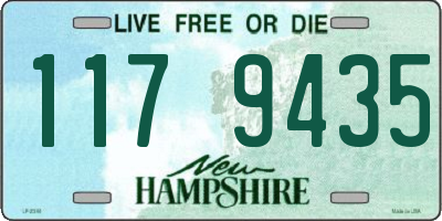NH license plate 1179435
