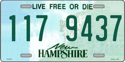 NH license plate 1179437