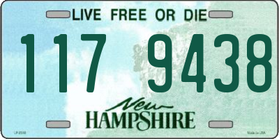 NH license plate 1179438