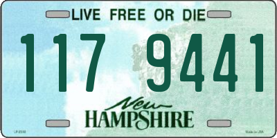 NH license plate 1179441