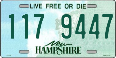 NH license plate 1179447