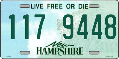 NH license plate 1179448