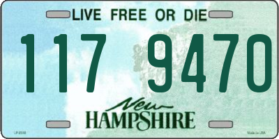 NH license plate 1179470