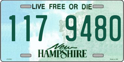 NH license plate 1179480