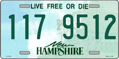 NH license plate 1179512
