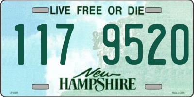 NH license plate 1179520