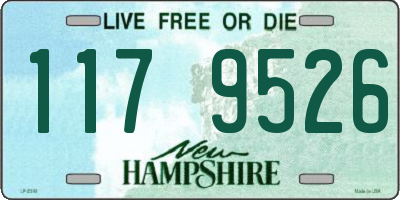 NH license plate 1179526
