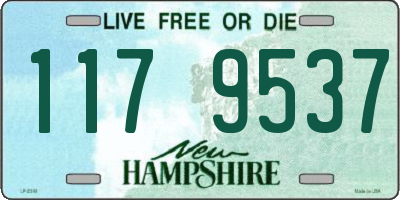 NH license plate 1179537