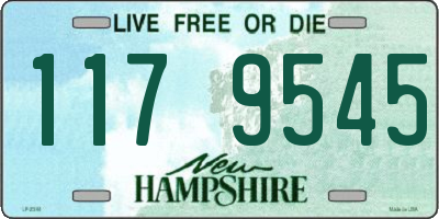 NH license plate 1179545