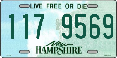 NH license plate 1179569