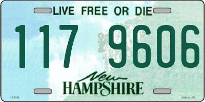 NH license plate 1179606