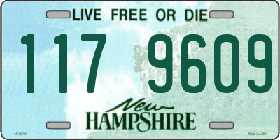 NH license plate 1179609