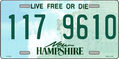 NH license plate 1179610