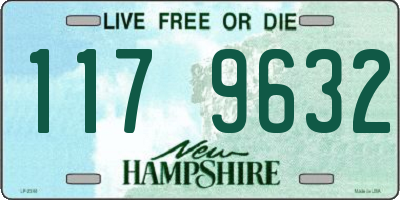 NH license plate 1179632