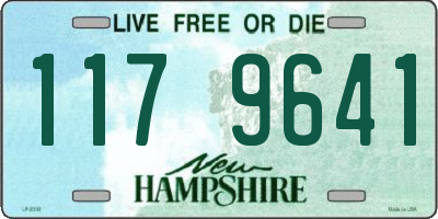 NH license plate 1179641