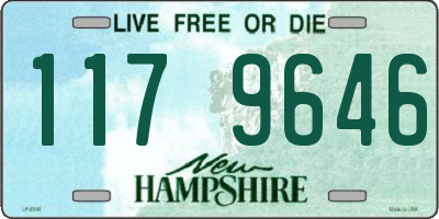 NH license plate 1179646