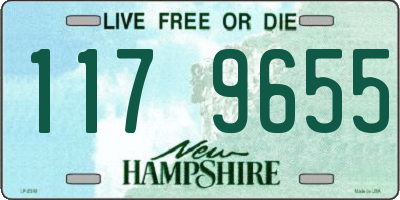 NH license plate 1179655