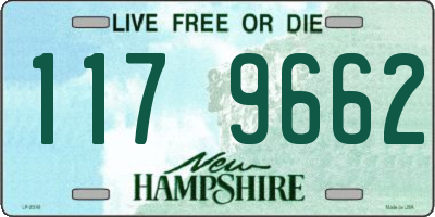 NH license plate 1179662