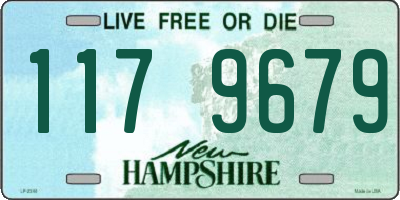NH license plate 1179679